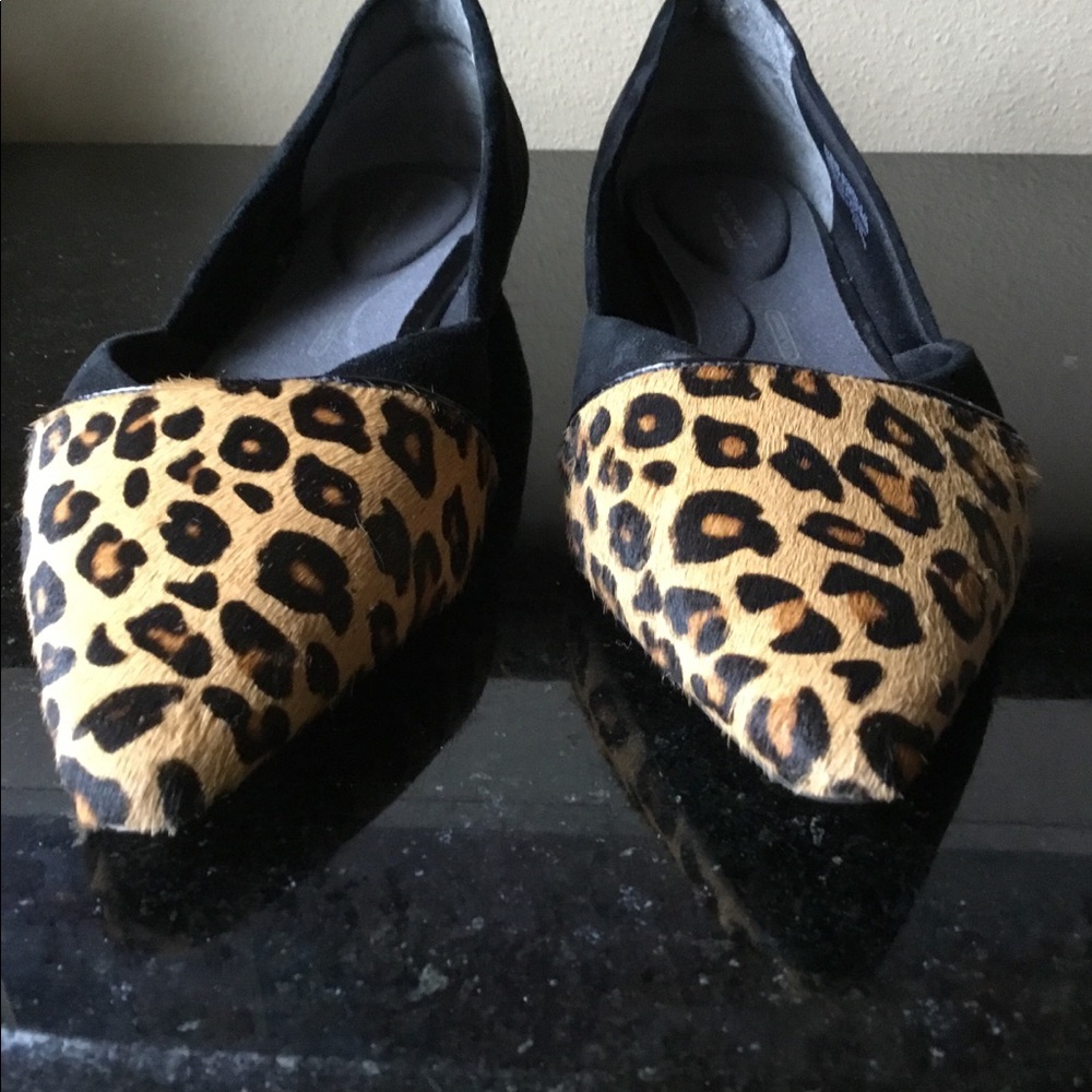 Rockport leopard flats